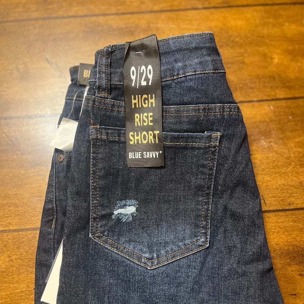 Blue savvy shorts